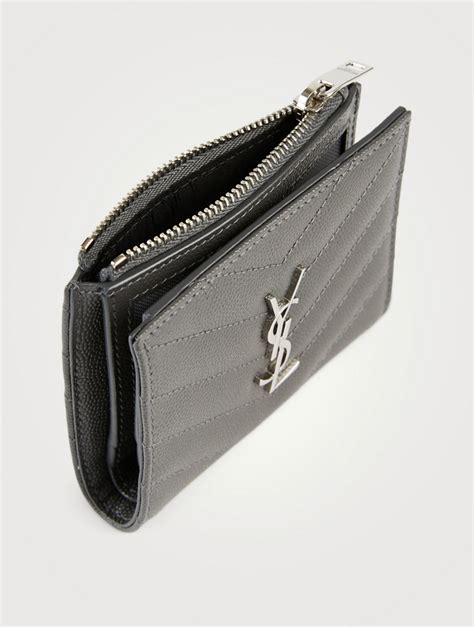 mens card holder ysl|ysl zipped card holder.